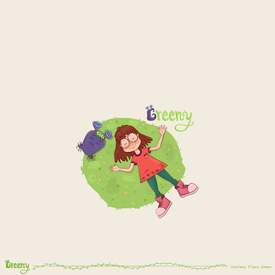 Greeny character design children illustration children´s book design digital illustration drawing freelance illustration illustration photoshop