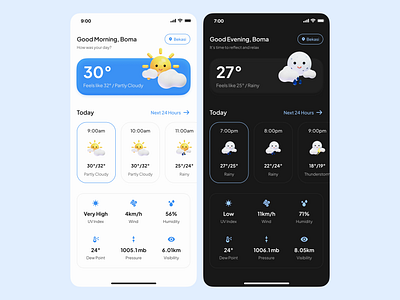 Weather App mobile app ui ui design weather weather app