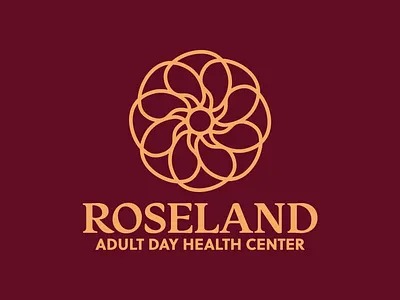 Roseland Adult Day Health Center - Logos adult brand brand design brand identity branding daycare graphic design health health center healthcare learn logo design logo logo design logos massachusetts nursing roseland taunton visual identity wellness