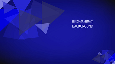 Blue color triangle abstract background blue color color background cross section