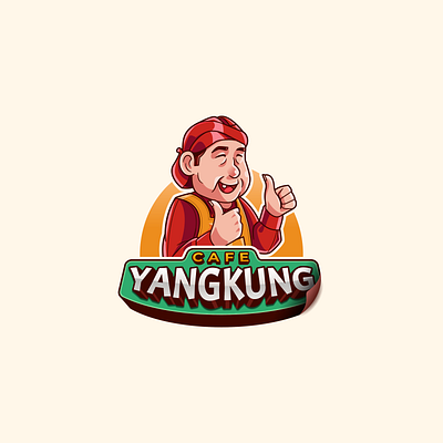 Yangkung Brand Identity branddesign brandidentity branding foodlogo illustration logo logodesign