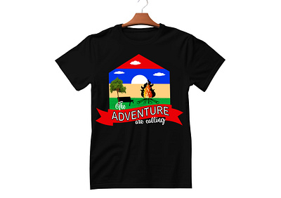 Adventure tshirt adventure branding custom design facebook graphic design illustration marketing motivationalquotes seasonalfashion tshirt typography