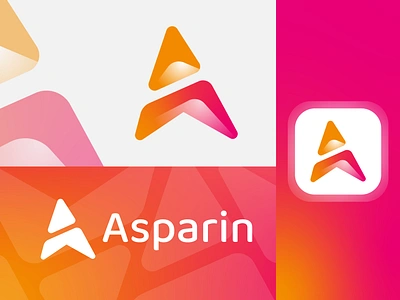 Asparin, A Letter Logo 3d a aletterlogo alogo animation atypography branding graphic design logo logobranda logocollection logoinspiration minimallogo motion graphics science technology typography ui