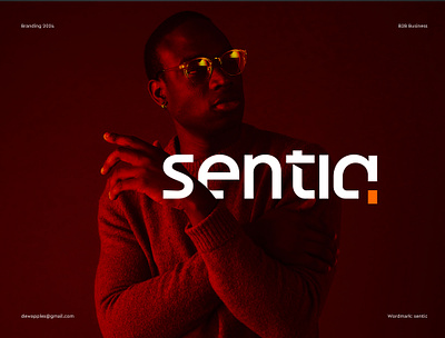 Sentiq Logo Branding b2b brand identity brand strategy branding business logo logo minimalist modern sentiq trendy wordmark