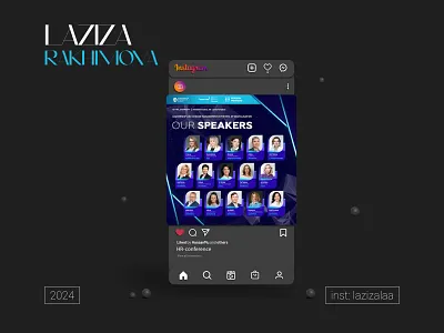 INSTAGRAM POST DESIGN aesthetic branding conference design graphic design hr illustration instagram logo person hunters photoshop post vector