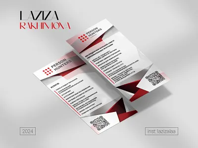 FLYER DESIGN aesthetic branding bussines company consulting design flyer flyer design graphic design illustration logo mockup person hunters photoshop vector