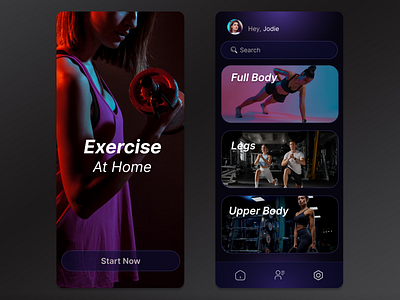 Daily UI Challenge #41 - Workout/Exercise challenge daily ui daily ui challenge design exercise fitness graphic design interface ui workout