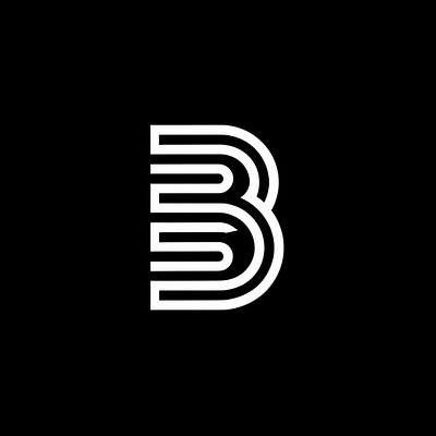 B Logo design branding graphic design logo motion graphics