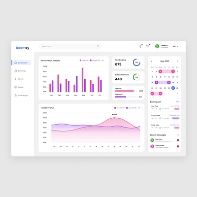 Roomsy - Hotel Booking ui