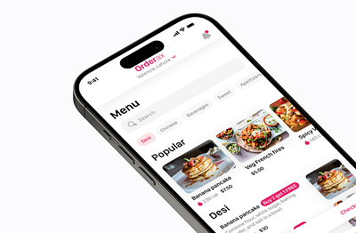 Food Restaurant Mobile App app design branding food app mobile app design mobile ui ui ux