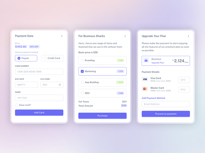 Payment Widgets admin analytics banking card chart dashboard dashboard uikit dashboard widget figma ukit finance payment payment details payment method payment widgets sass upgrade widget