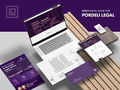 Pordeli Legal - Legal firm in Australia australia branding creative design graphic design illustration lawyer legal logo typography ui ux vector