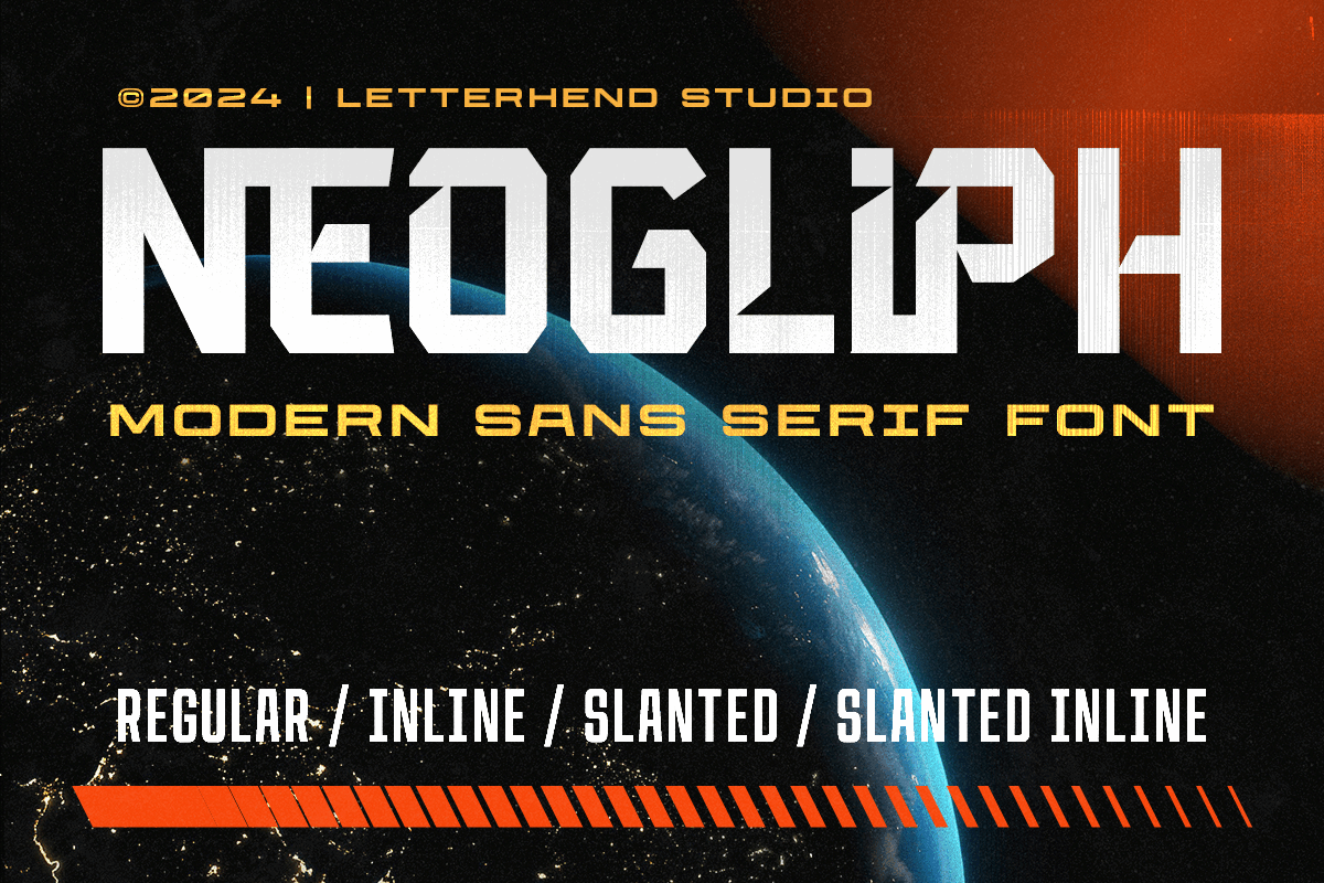 Neogliph Modern Sans Serif efficient freebies