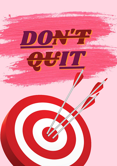 Don't Quit Do It Wall Art Poster achieving goals classroom decor do it dont quit dont quit do it motivation motivation for studies motivational quote motivational wall art motivational wall poster room decor study goals study motivation quote study room decor wall art