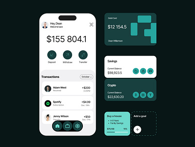 Finsapp - Finance APP finance fintech ui ux