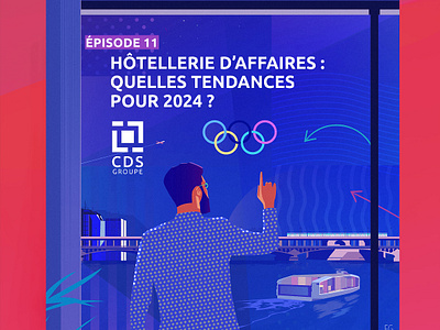 "Business hotels : what trends for 2024 ?" artwork business digital illustration digitalart game illustration illustrator jo paris paris24 pop art travel