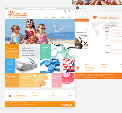 Manufacturing Website brand design uiux design web design