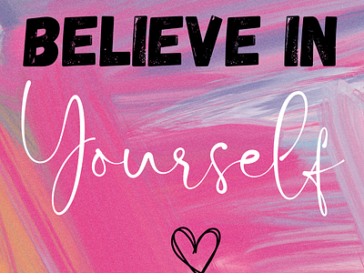 Believe In Yourself Wall Art believe in yourself believe in yourself quote classroom decor classroom poster motivation for work motivational poster motivational quote motivational wall art quotes for wall room decor study motivation wall art wall poster