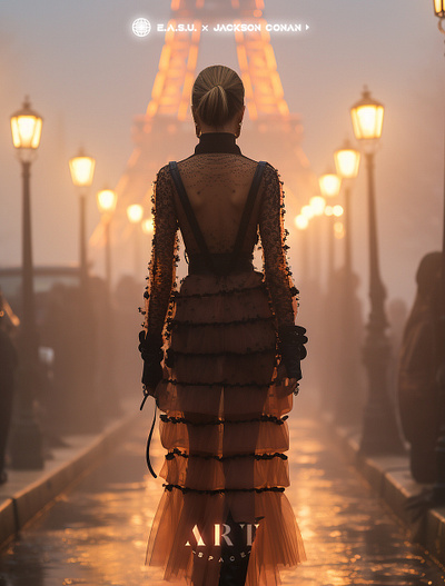 [Parisian Fantasy Trend Ⅳ] 🌟🏙️ art design fashion graphic design