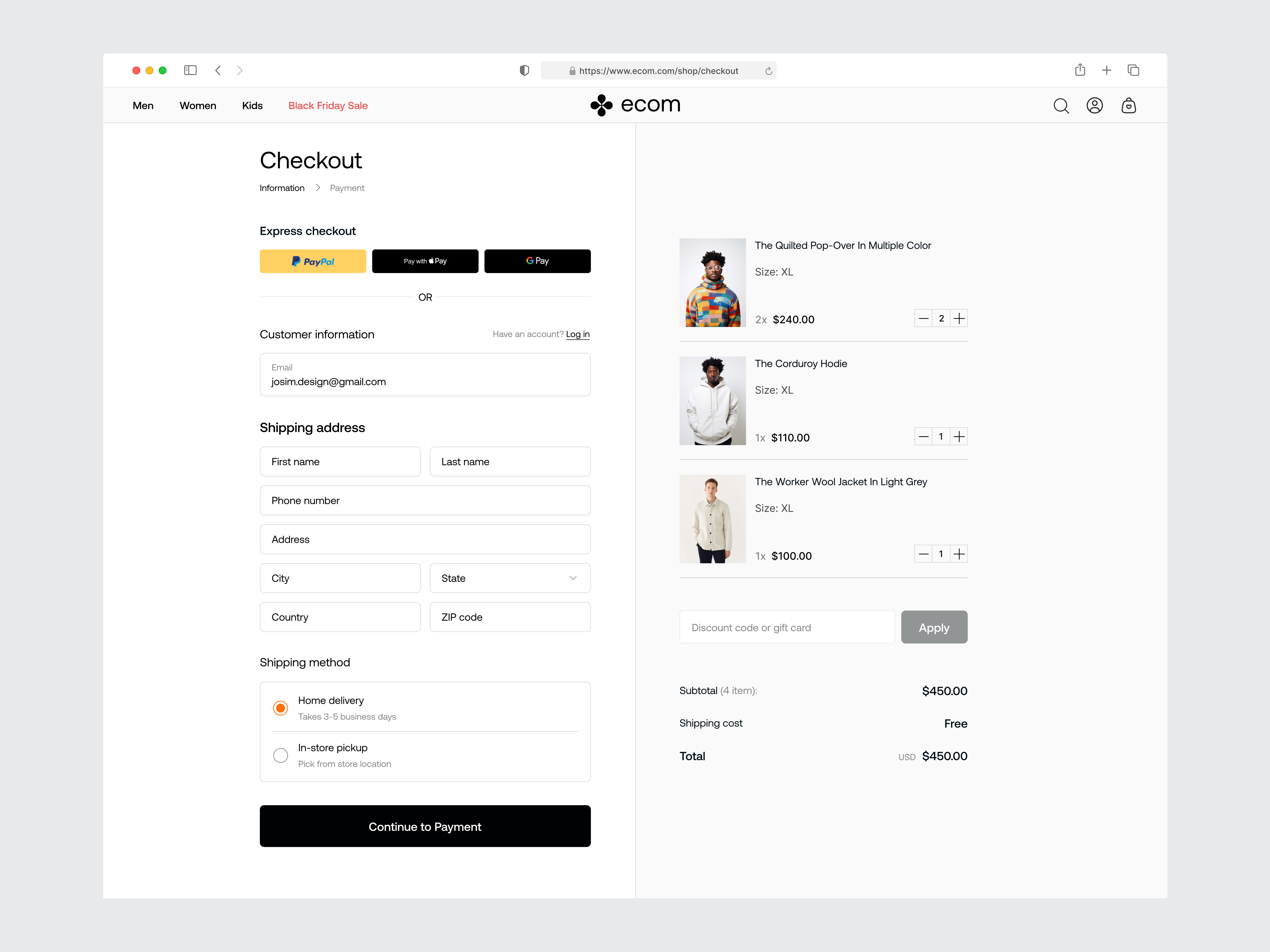 Example of Web Application Design | Saa S Product