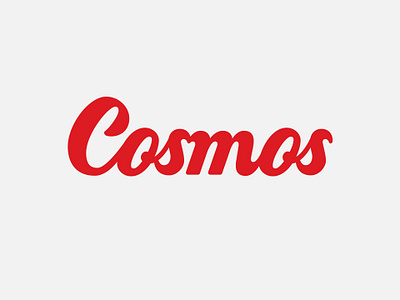 Cosmos Logo Rebrand branding design font graphic design logo logo design logotype typography