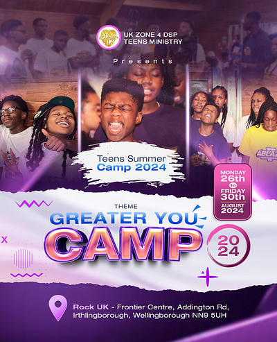 Teens Summer Camp Flyer Design adobe photoshop brand guidelines brand identity designer event flyer event flyer design flyer design graphic design graphic designer greater you greater you flyer design summer camp summer camp flyer summer camp flyer design