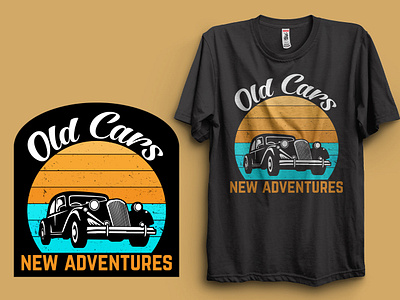 Old Cars tshirt design tshirt