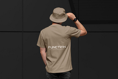 Function Tee Design branding clothing graphic design identity logo merch merchandise t shirt tee visual identity