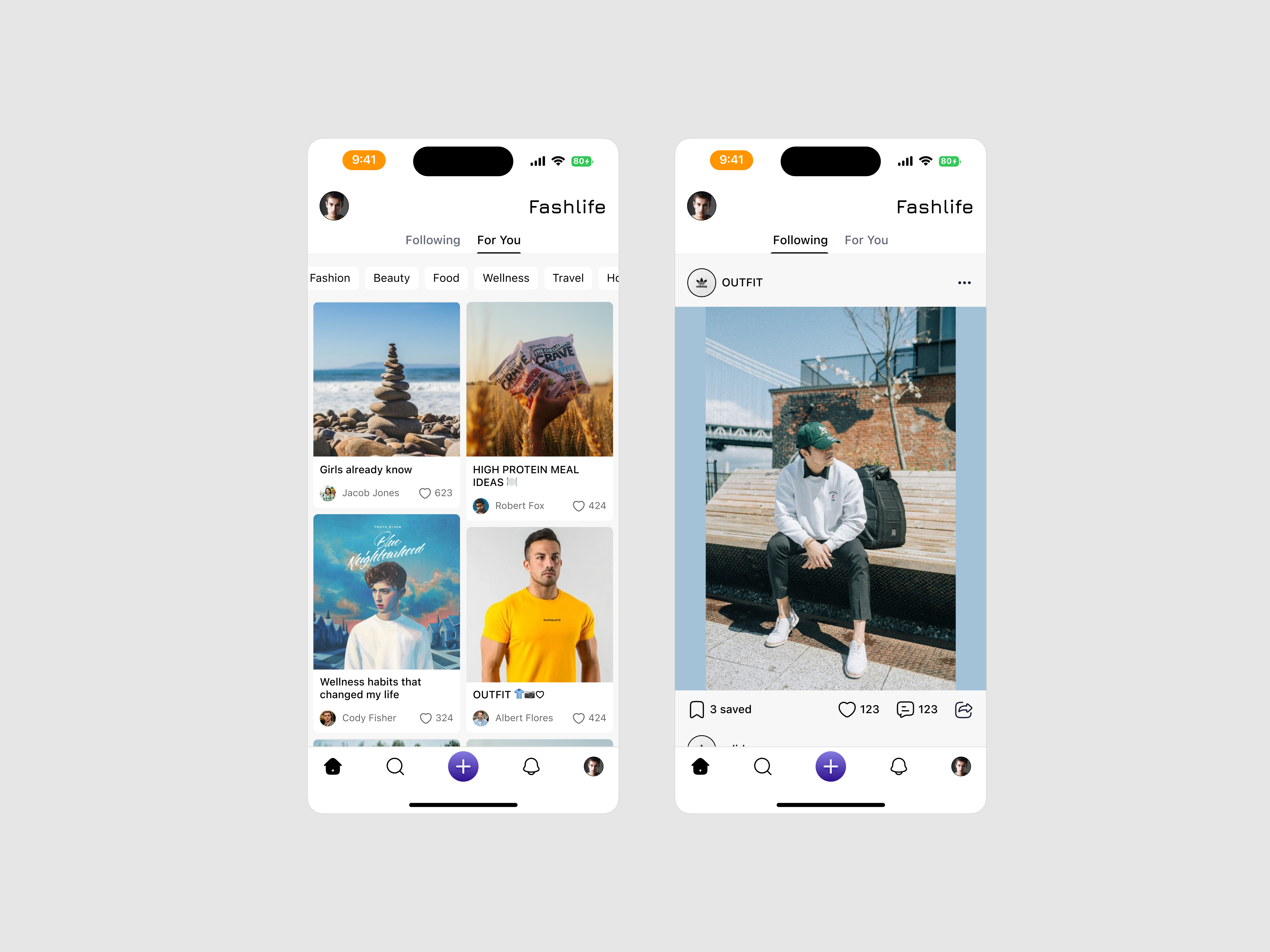 Lifestyle community app app design clean ui community daily inspiration ecommerce fashion community life style lifestyle minimal mobile app mobileapp product design saas social app social video editor support ui uiux design ux web design