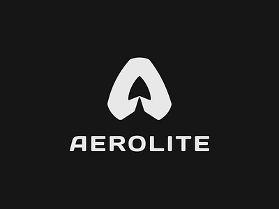 Aerolite - Rocketship Logo aerolite creative logo daily logo challenge futuristic logo logo design negative space rocketship