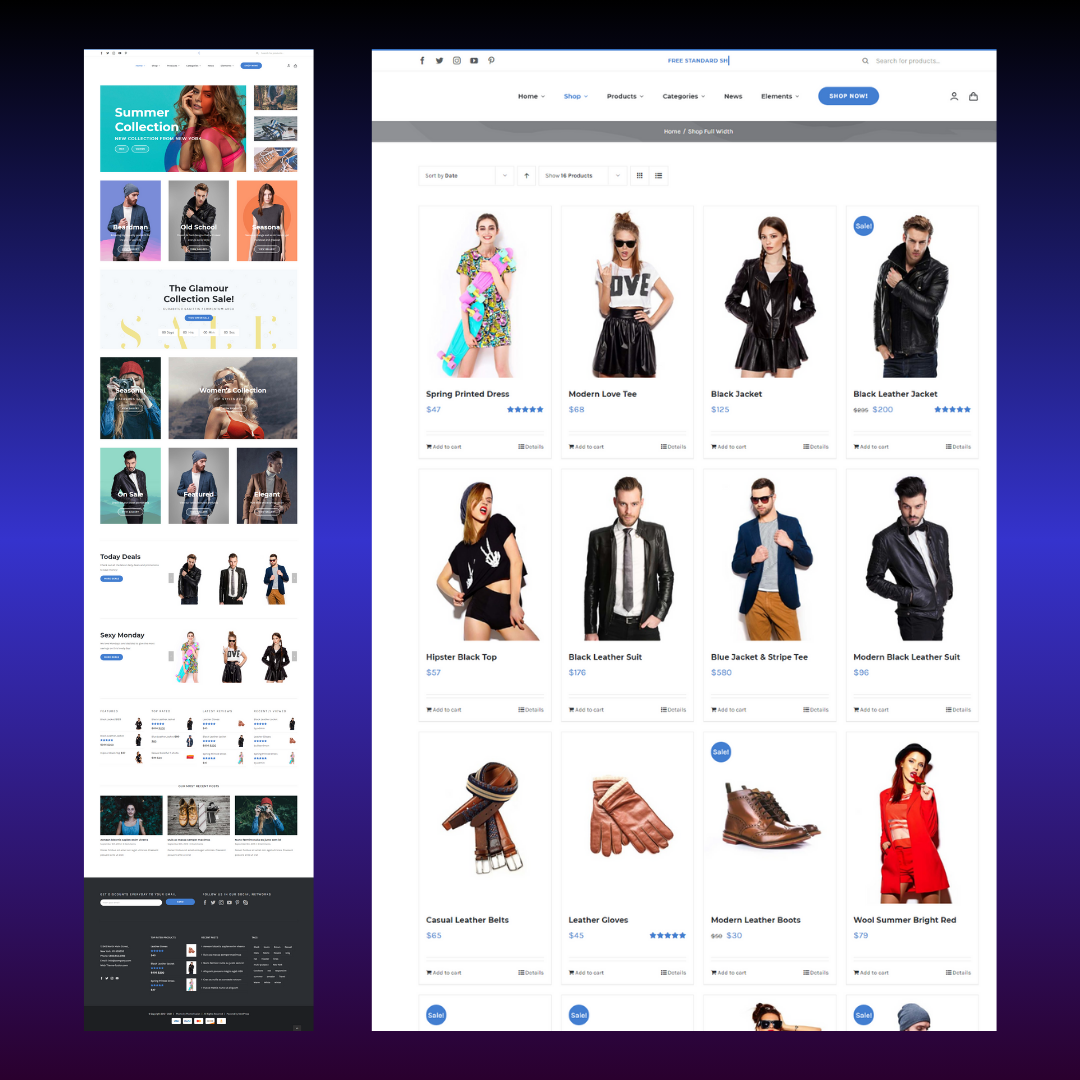 Example of Website Design And Development Service