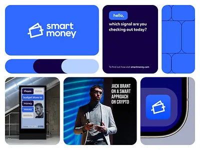 Logo Brand Identity Crypto Signals branding crypto crypto currency crypto signals crypto trade design finance flat graphic graphic design layout logo logomark money trading vector wallet