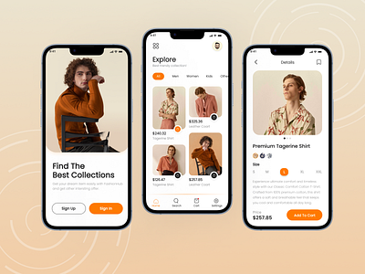 eCommerce Platform app cleandesign design figma shopping ux
