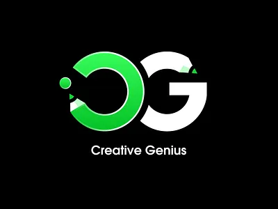 CREATIVE GENIUS LOGO DESIGN c logo cg logo design g logo illustration logo logo design vector