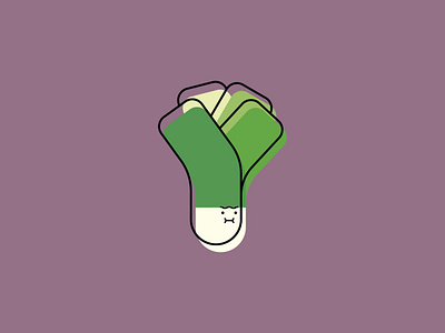 Leek. character design face graphic design greeting cards illustrated illustration leek minimal salad simple vector veg vegetables