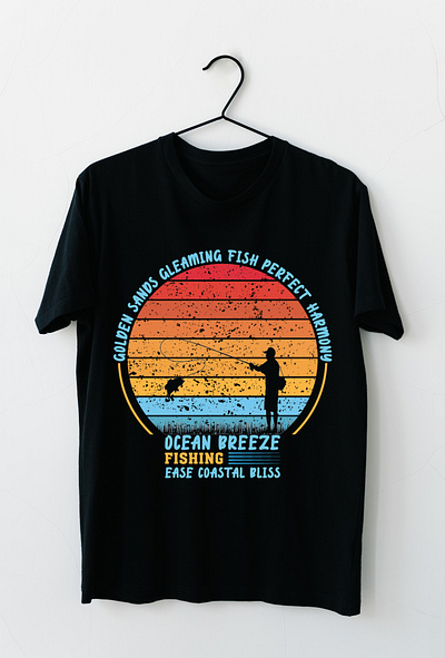 FISH T-SHIRT DESIGN fish t shirt design hiking t shirt design retro t shirt design streetwear t shirt design t shirt design vintage t shirt design