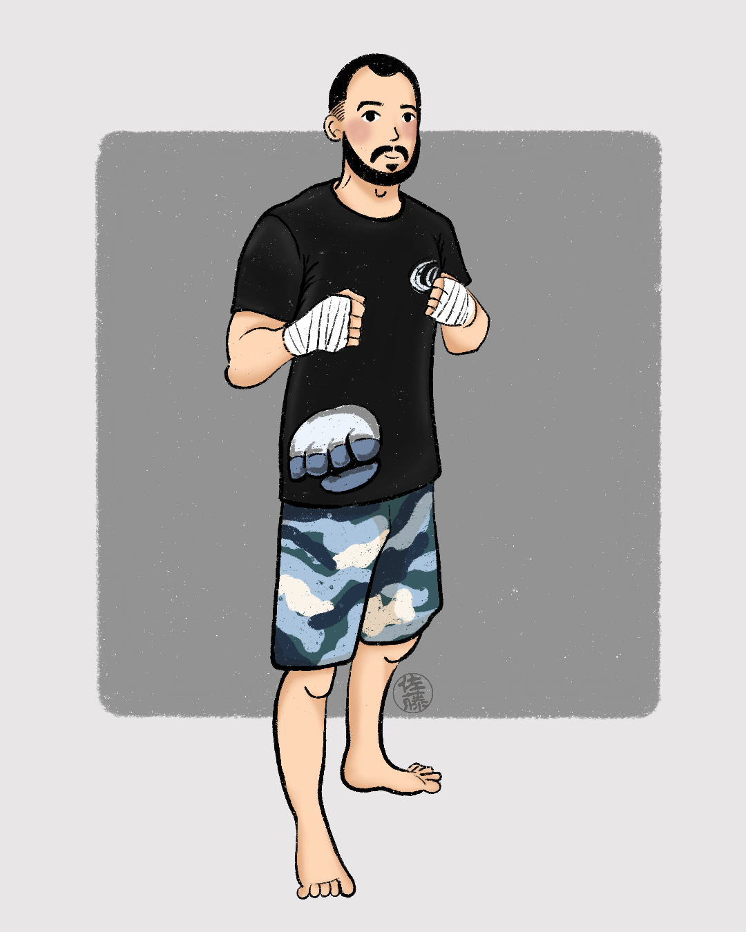 Jiu-jitsu fighter animation branding cartoonart cartooncharacters cartoondrawing cartoonstyle characterdesign comicart desenho design digitalillustration graphic design illustration illustrationartist logo ui ux vector