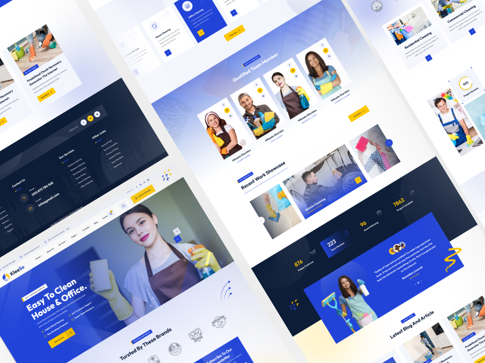 Example of Website / Landing Page Design