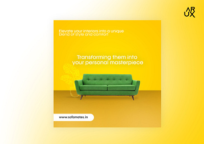 Home Furniture social media post design 3d animation arshdddesign branding graphic design homefurniture logo motion graphics ui
