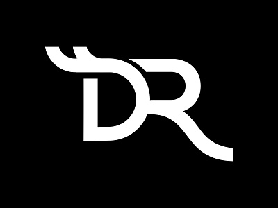 logo DR abstract branding design graphic design icon logo logo design logo dr vector