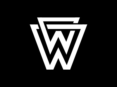 logo WW abstract branding design graphic design icon logo logo design logo ww vector