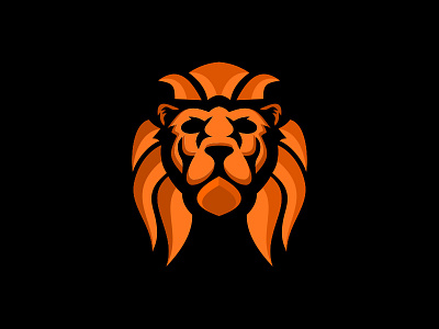 logo lion branding graphic design icon logo logo design logo lion.lion head vector