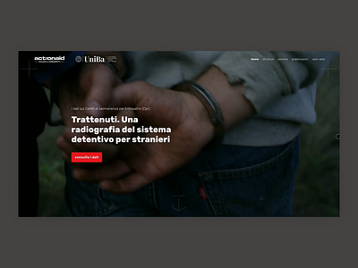 Actionaid | UniBa design graphic design ui ux visual design web site