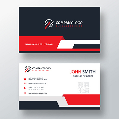 Creative Business Card Design branding business card company corporate design graphic design illustration logo official staff typography vector