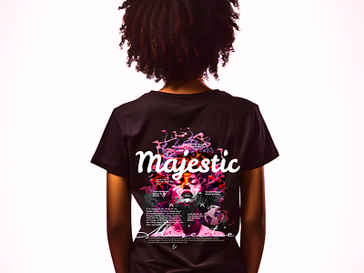 MAJESTIC artworks design illustration street design street wear tshirt design vector wears