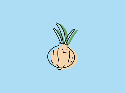 Onion. character cute design face food graphic design greeting cards illustrated illustration minimal onion simple vector veg vegetable