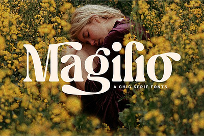 Magilio - A Chic Serif Fonts chic chic font classy classy font elegant elegant font font fonts luxury luxury font modern modern font