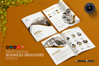 Brochure Design annual report booklet branding brochure brochure design company profile graphic design landscape brochure template logo