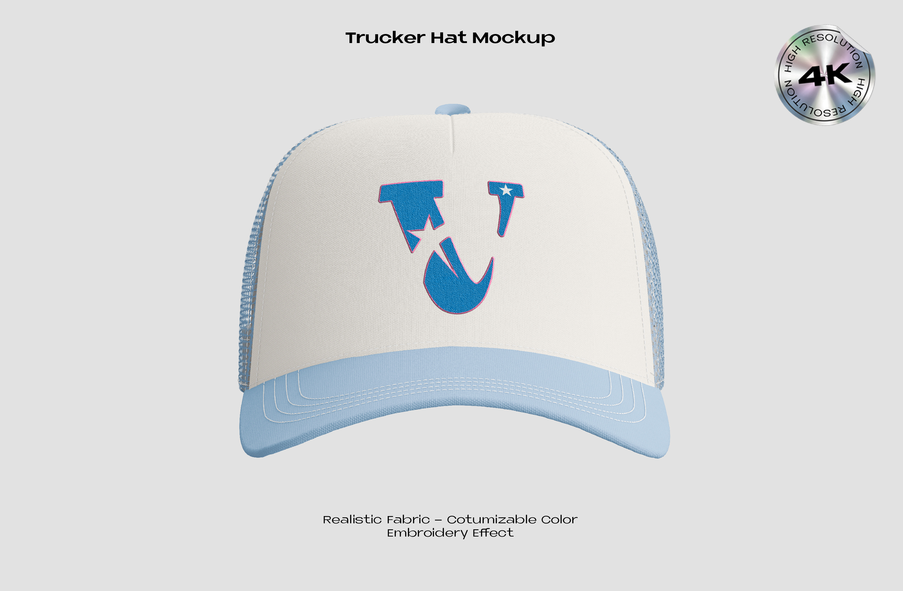 TRUCKER HAT PSD MOCKUP by VOYAGE STUDIO on Dribbble