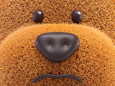 puppy 3d c4d character design dog graphic design motion graphics nose octane